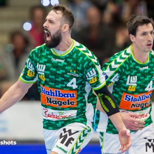 Tim Kneule im Spiel Frisch Auf Goeppingen – DHfK Leipzig Tim Kneule im Spiel Frisch Auf Goeppingen - DHfK Leipzig