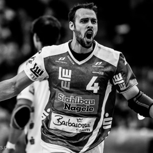 Tim Kneule im Spiel Frisch Auf Goeppingen-HBW Balingen-Weilstetten Tim Kneule im Spiel Frisch Auf Goeppingen-HBW Balingen-Weilstetten