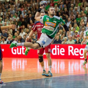 Tim Kneule im Spiel Frisch Auf Goeppingen – HC Erlangen Tim Kneule im Spiel Frisch Auf Goeppingen - HC Erlangen