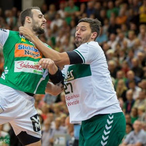 Tim Kneule im Spiel Frisch Auf Goeppingen – HSG Wetzlar Tim Kneule im Spiel Frisch Auf Goeppingen - HSG Wetzlar