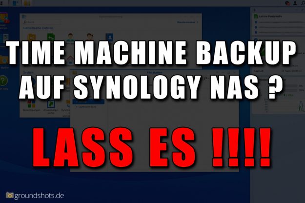 Time Machine Backup auf Synology NAS