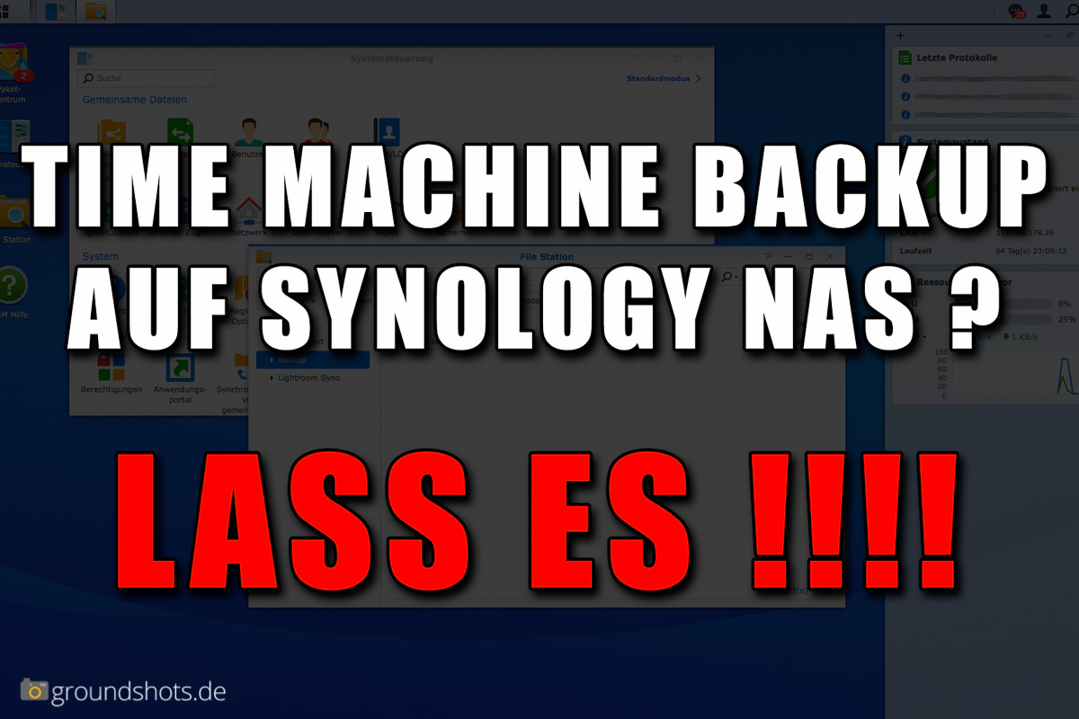 Time Machine Backup auf Synology NAS
