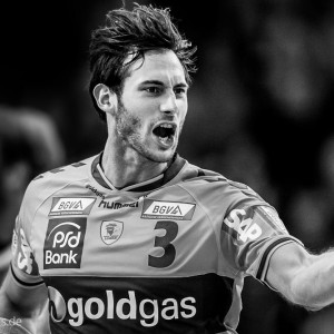 Uwe Gensheimer (Rhein-Neckar Loewen) im Spiel Frisch Auf Goeppingen -Rhein-Neckar Loewen