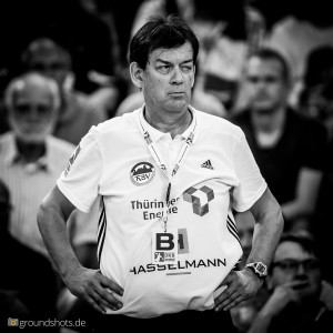 Velimir Petkovic im Spiel Frisch Auf Goeppingen – Eisenach Velimir Petkovic im Spiel Frisch Auf Goeppingen - Eisenach