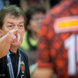 Velimir Petkovic im Spiel Frisch Auf Goeppingen – Fuechse Berlin Velimir Petkovic im Spiel Frisch Auf Goeppingen - Fuechse Berlin