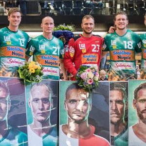 Verabschiedung bei FRISCH AUF Goeppingen