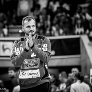 Verabschiedung von Bastian Rutschmann bei FRISCH AUF Goeppingen