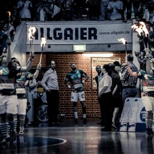 Verabschiedung von Manuel Spaeth bei FRISCH AUF Goeppingen