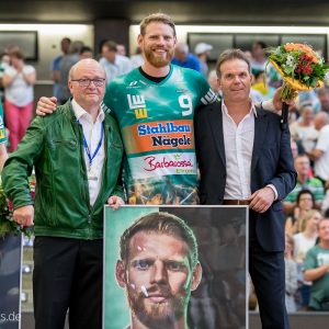 Verabschiedung von Manuel Spaeth bei FRISCH AUF Goeppingen