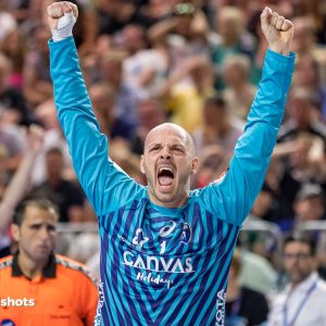 Vincent Gerard im Finale gegen Nantes Vincent Gerard im Finale gegen Nantes