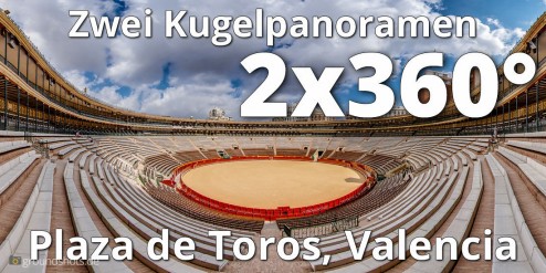 Vorschaubild Kugelpanorama Plaza de Torros Valencia