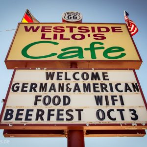 Westside Lilos Cafe ander Seligman an der Historic Route 66 Westside Lilos Cafe ander Seligman an der Historic Route 66