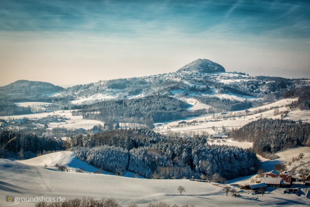 Winterlicher Hohenstaufen