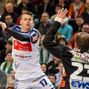 Yves Kunkel im Spiel FRISCH AUF Goeppingen – Balingen Yves Kunkel im Spiel FRISCH AUF Goeppingen - Balingen