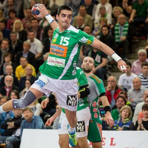 Zarko Sesum (Frisch Auf Goeppingen) im Spiel Frisch Auf Goepping Zarko Sesum (Frisch Auf Goeppingen) im Spiel Frisch Auf Goepping