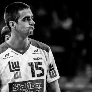 Zarko Sesum im Spiel Bietigheim-Frisch Auf Goeppingen Zarko Sesum im Spiel Bietigheim-Frisch Auf Goeppingen