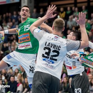 Zarko Sesum im Spiel FRISCH AUF Goeppingen - Nexe Nasice