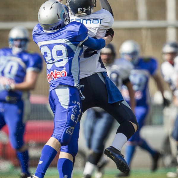 Albershausen Crusaders – Weinheim Longhorns; American Football Oberliga 2013 Albershausen Crusaders - Weinheim Longhorns; American Football Oberliga 2013