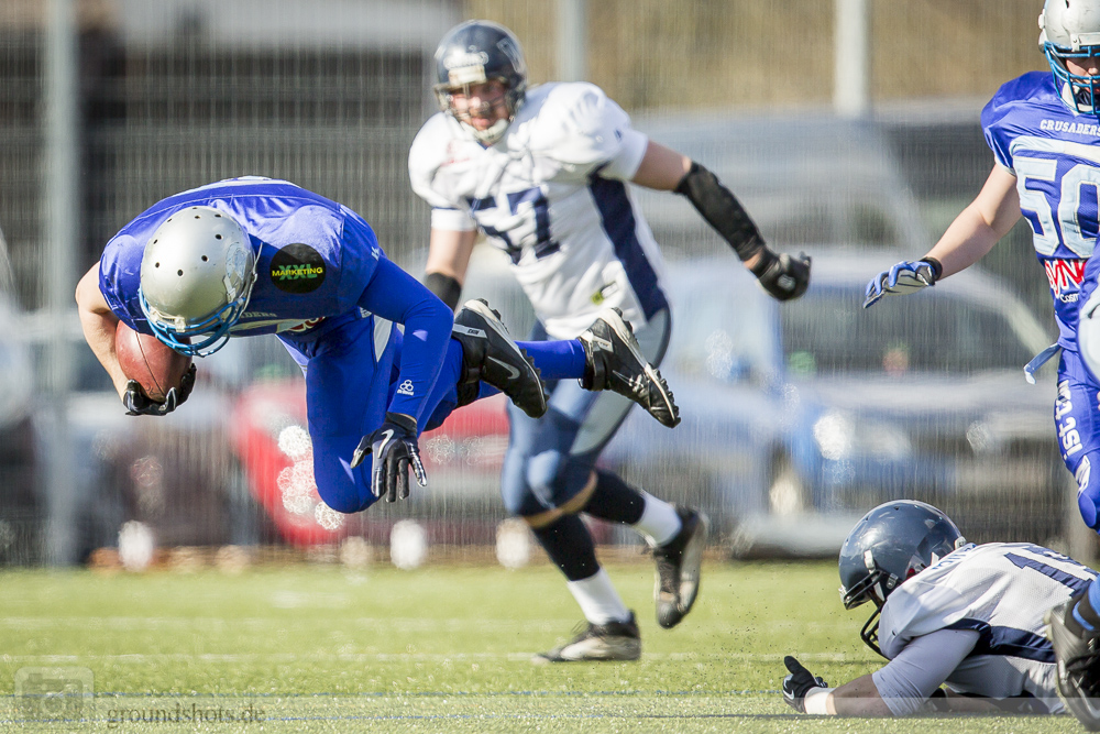 Albershausen Crusaders Weinheim Longhorns Bilder