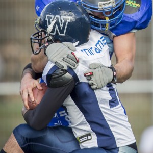 Albershausen Crusaders – Weinheim Longhorns; American Football Oberliga 2013 Albershausen Crusaders - Weinheim Longhorns; American Football Oberliga 2013