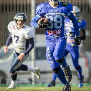 Albershausen Crusaders – Weinheim Longhorns; American Football Oberliga 2013 Albershausen Crusaders - Weinheim Longhorns; American Football Oberliga 2013