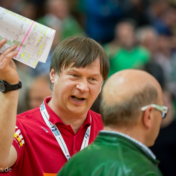Aleks Knezevic im Spiel Frisch Auf Goeppingen - TuS Nettelstedt-Luebecke