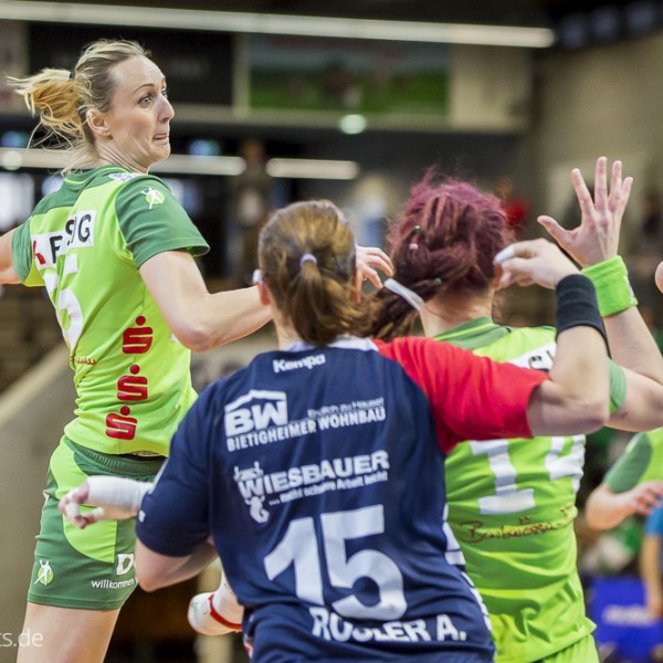 Alena Vojtiskova im Spiel Frisch Auf Frauen - Bietigheim