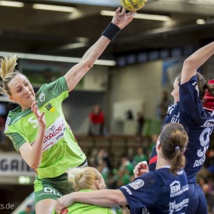 Alena Vojtiskova im Spiel Frisch Auf Frauen - Bietigheim