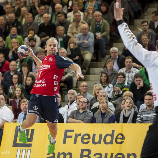 Anders Eggert im Spiel Frisch Auf Goeppingen - SG Flensburg-Handewitt