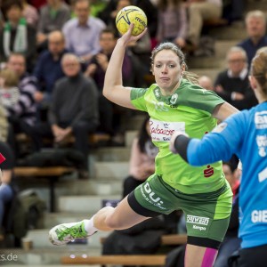 Anika Leppert im Spiel Frisch Auf Frauen - Bietigheim