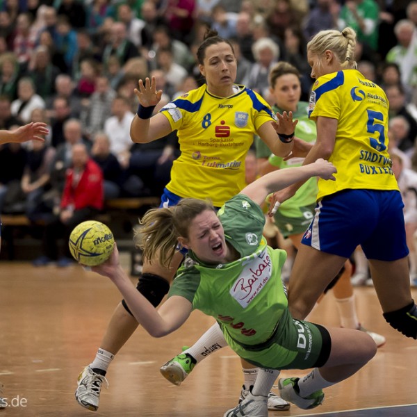 Anika Leppert im Spiel Frisch Auf Goeppingen – Buxtehude Anika Leppert im Spiel Frisch Auf Goeppingen - Buxtehude