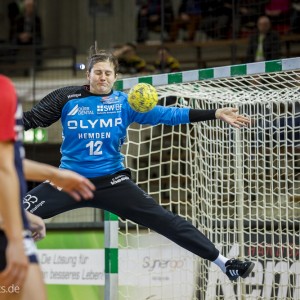 Anna Wysokinska im Spiel Frisch Auf Frauen - Bietigheim