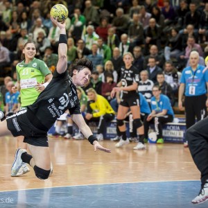 Anne Muellerim Spiel Frisch Auf Goeppingen-HC Leipzig
