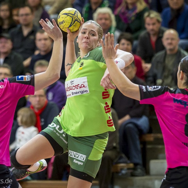 Beate Scheffknecht im Spiel Frisch Auf Frauen – TuS Metzingen Beate Scheffknecht im Spiel Frisch Auf Frauen - TuS Metzingen