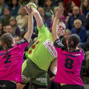 Beate Scheffknecht im Spiel Frisch Auf Frauen – TuS Metzingen Beate Scheffknecht im Spiel Frisch Auf Frauen - TuS Metzingen