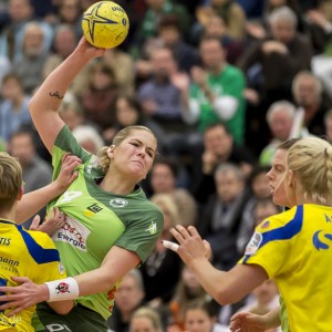 Beate Scheffknecht im Spiel Frisch Auf Goeppingen – Buxtehude Beate Scheffknecht im Spiel Frisch Auf Goeppingen - Buxtehude