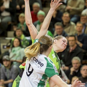 Beate Scheffknecht im Spiel Frisch Auf Goeppingen Frauen – VfL Oldenburg Beate Scheffknecht im Spiel Frisch Auf Goeppingen Frauen - VfL Oldenburg