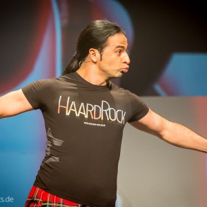 Buelent Ceylan mit seinem Programm Haardrock