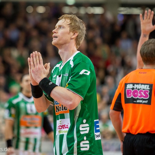 Christian Schoene im Spiel Frisch Auf Goeppingen – TBV Lemgo Christian Schoene im Spiel Frisch Auf Goeppingen - TBV Lemgo