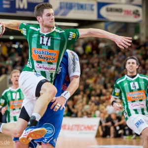 Daniel Fontaine im Spiel Frisch Auf Goeppingen – TBV Lemgo Daniel Fontaine im Spiel Frisch Auf Goeppingen - TBV Lemgo