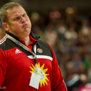 Dirk Beuchler im Spiel Frisch Auf Goeppingen - TuS Nettelstedt-Luebecke