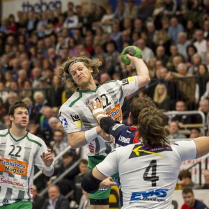 Felix Lobedank im Spiel HBW Balingen-Weilstetten – Frisch Auf Goeppingen Felix Lobedank im Spiel HBW Balingen-Weilstetten - Frisch Auf Goeppingen