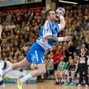 Florian Kehrmann im Spiel Frisch Auf Goeppingen – TBV Lemgo Florian Kehrmann im Spiel Frisch Auf Goeppingen - TBV Lemgo