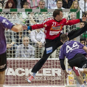 Bastian Rutschmann (FRISCH AUF Goeppingen) Im Spiel FRISCH AUF Goeppingen â Maribor Branik (EHF-Cup EHF-Pokal 2012-2013) Bastian Rutschmann (FRISCH AUF Goeppingen) Im Spiel FRISCH AUF Goeppingen â Maribor Branik (EHF-Cup EHF-Pokal 2012-2013)