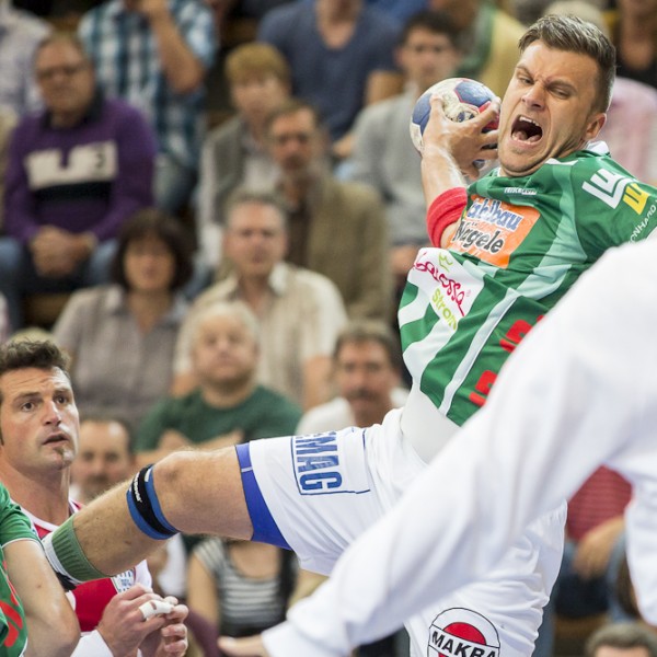 FRISCH AUF! Goeppingen – TBV Lemgo, Handball-Bundesliga, Dragos Oprea FRISCH AUF! Goeppingen - TBV Lemgo, Handball-Bundesliga, Dragos Oprea