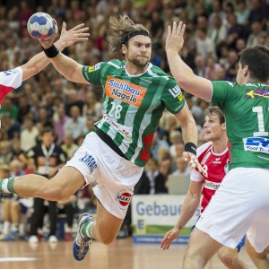 FRISCH AUF! Goeppingen – TBV Lemgo, Handball-Bundesliga, Pavel Horak FRISCH AUF! Goeppingen - TBV Lemgo, Handball-Bundesliga, Pavel Horak
