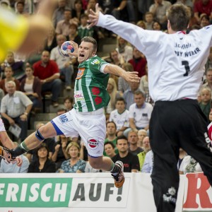 FRISCH AUF! Goeppingen – TBV Lemgo, Handball-Bundesliga, Dragos Oprea FRISCH AUF! Goeppingen - TBV Lemgo, Handball-Bundesliga, Dragos Oprea