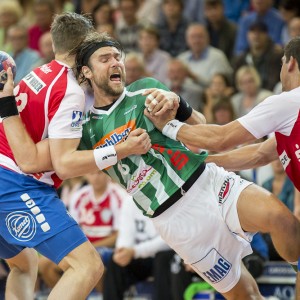 FRISCH AUF! Goeppingen – TBV Lemgo, Handball-Bundesliga, Pavel Horak FRISCH AUF! Goeppingen - TBV Lemgo, Handball-Bundesliga, Pavel Horak