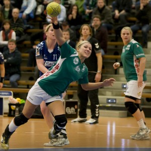 Birute Stellbrink  im Spiel FrischAuf Göppingen – DJK Trier