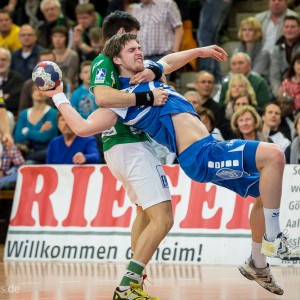 Hendrik Pekeler im Spiel Frisch Auf Goeppingen – TBV Lemgo Hendrik Pekeler im Spiel Frisch Auf Goeppingen - TBV Lemgo